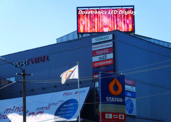 Pantallas comerciales de los tableros de mensajes electrónicos al aire libre impermeables LED de P6mm