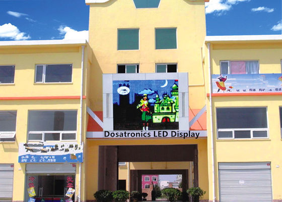 Exposição de diodo emissor de luz exterior alta da cor completa da tela do diodo emissor de luz da definição SMD IP65 P6mm