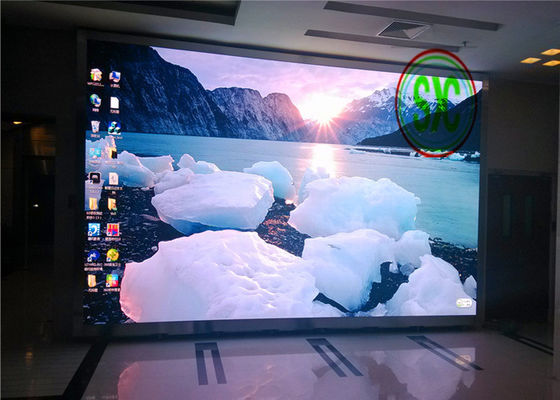 160 * 80 میلی متر بالا deifinition سوپر نازک داخل سالن نمایش رنگی کامل P2.5 LED اجاره