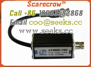 Σύστημα παρακολούθησης Scarecrow™ bnc-12V, ομοαξονικός υπολογιστής συστημάτων για να αποφύγει το κύμα της αστραπής
