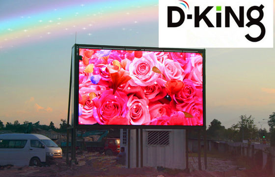 Panneaux de publicité flexibles de périmètre d'écran de l'événement P10 LED, affichage à LED de câble