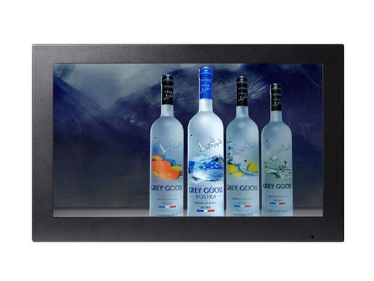 AUO INNOLUX LCD μόνο ψηφιακό σύστημα σηματοδότησης στάσεων 12 ίντσας με την κάρτα USB/SD, μέταλλο Shell