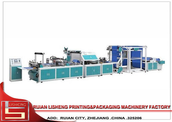 एलसीडी टच स्क्रीन आपरेशन के साथ उच्च उत्पादन की गति nonwoven बैग बनाने की मशीन