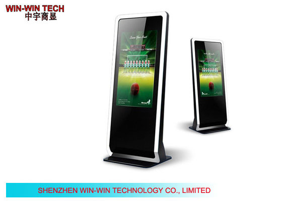 42 &quot;/ 46&quot; / 55 &quot;Slope LCD Digital Signage Android Untuk Iklan