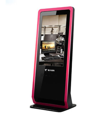 Touch Screen Digital Signage Kiosk Waterproof Untuk terbuka, Berdiri