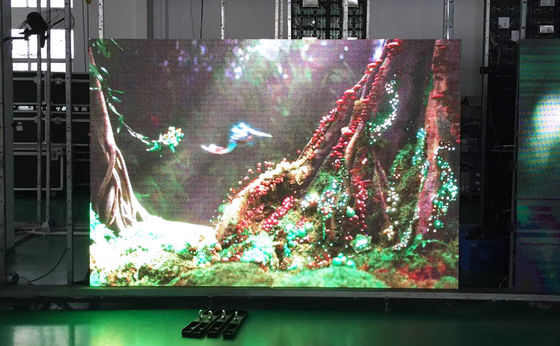 P6.25 โฆษณากลางแจ้งให้เช่า LED Display Screen เพื่อสิ่งแวดล้อม
