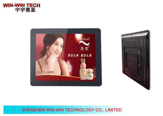 Pantallas LCD comerciales ultrafinas de la señalización de Digitaces del soporte de la pared 1366 x 768