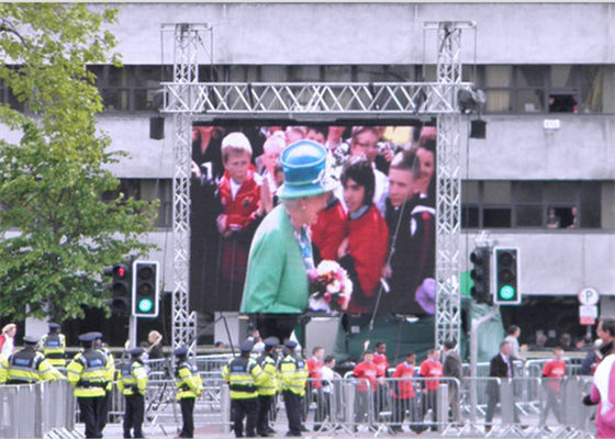 RGB Outdoor Concert Rental LED Display Waterproof Synchronization Animation Video