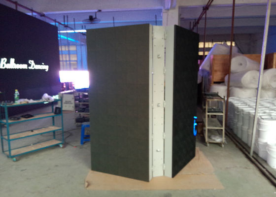 คู่ด้านโฆษณากลางแจ้งจอแสดงผล LED ด้านหน้า P6 P8 P10 หน้าจอ LED