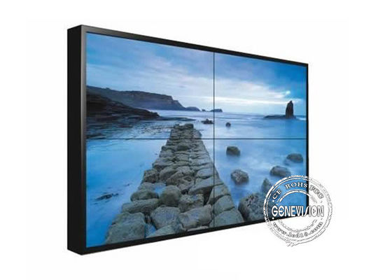 LCD Digital Signage Video Wall Ultra Narrow Bezel HD , Super Wide
