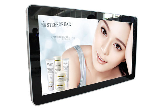 ภูมิทัศน์ 65 นิ้ว Full HD แขวนผนังหน้าจอ LCD กับการเชื่อมต่อ WiFi Romote