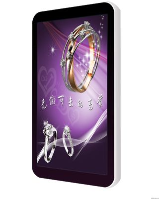 Restaurant affichage fixé au mur de 46 photos de pouce, panneau de menu de LED