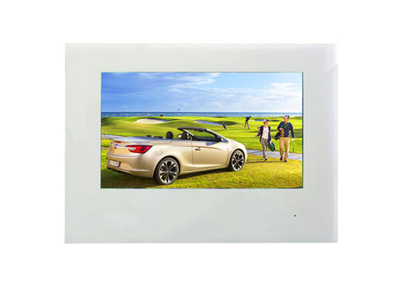 El metro/el autobús la señalización blanca de 19 de la pulgada del vídeo de la pared Digitaces del soporte supervisa teledirigido