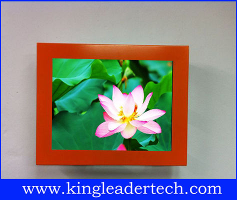 Montagem Digital da parede que anuncia o quiosque 15" - 22" apoio magro Android APP