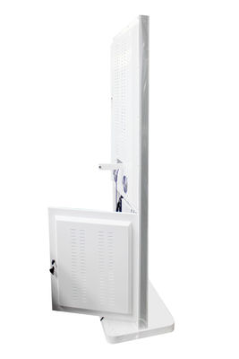 Multi quiosque 46inch Infared branco do sinal do diodo emissor de luz Digital do suporte do toque para aeroportos