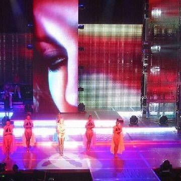 P12 1R1G1B Flexible Full Color Flexible Led Screens High brightness