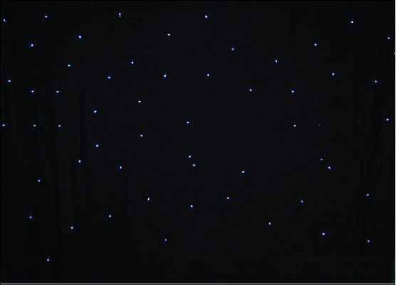 RGBW Christamas LED ستار القماش مع طرفة خفيفة ومرنة شاشة LED