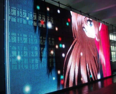 Schermo dell'interno del fondo di fase dell'esposizione della tenda di P18 LED 1R1G1B LED
