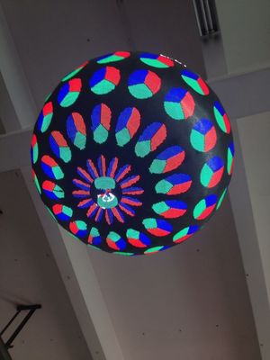 de flexibele geleide vertoning, leidde bal, het flexibele geleide scherm