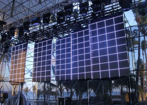 Große Vision SMD, das Innen-LED-Videowand Miete RGB p6 Modul führte, Druckguß
