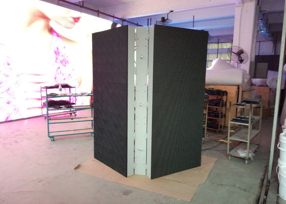 คู่ด้านโฆษณากลางแจ้งจอแสดงผล LED ด้านหน้า P6 P8 P10 หน้าจอ LED