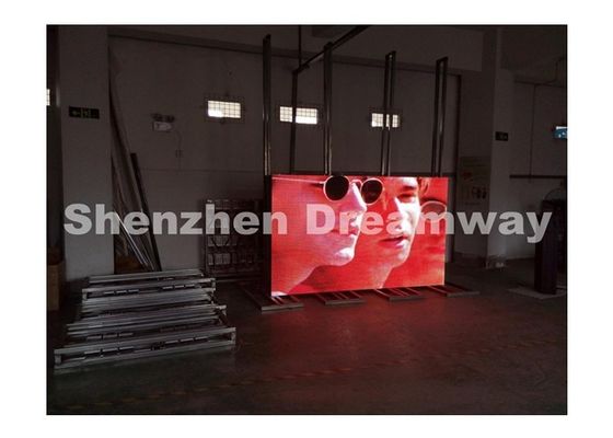 P10 খালেদা বিজ্ঞাপন LED ডিসপ্লে, 6500 nits পূর্ণ রঙ LED পর্দা