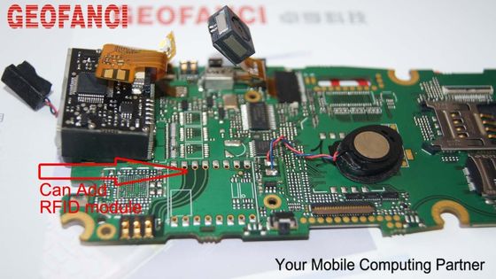 WIFI GPS Bluetooth Hand Held Barcode Scanners with RFID read and write