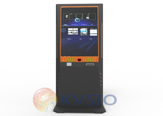 Auto Cutter multi-media Speaker Ganda sisi interaktif Digital Signage Kiosk