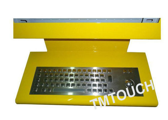 Custom Steel Keyboard Wayfinding Kiosk
