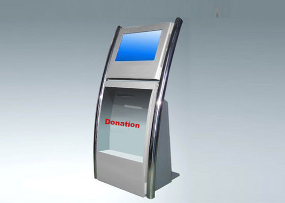 Quiosco 19" de Wayfinding del servicio del uno mismo de Wifi 3G exhibición de la señalización de la pantalla táctil del LCD IR