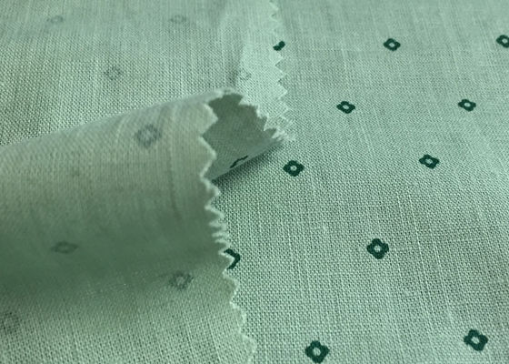 Neuheit Grünes/Blau-Baumwollgewebe Dressmaking-Gewebe 100%