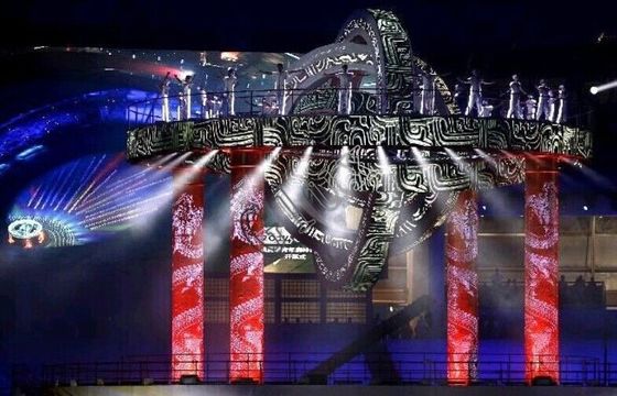 O diodo emissor de luz P10 de anúncio interno seleciona o módulo para o estádio/esportes 5000nits